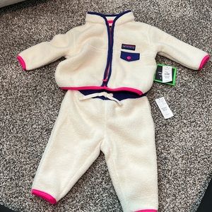 Brand new with tags. Gap fleece jacket and pants set.
